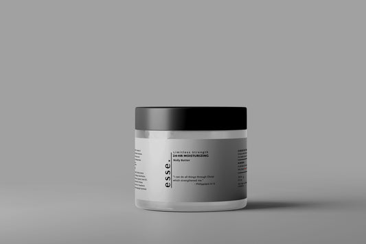 Luxury travel body butter for men – hydration on the go