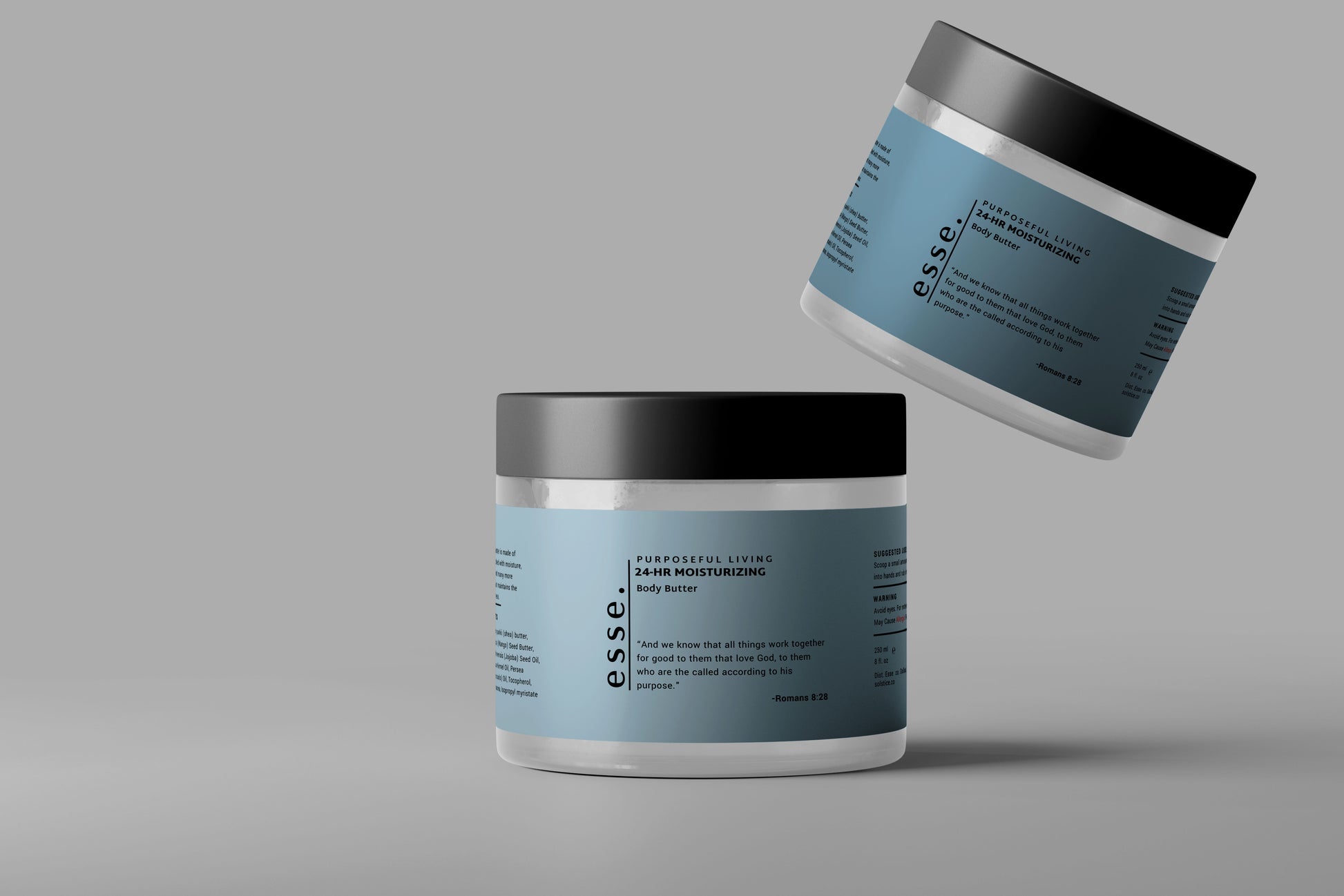Masculine skincare body butter – long-lasting hydration for men