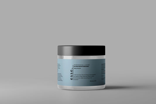 Luxury travel body butter for men – hydration on the go