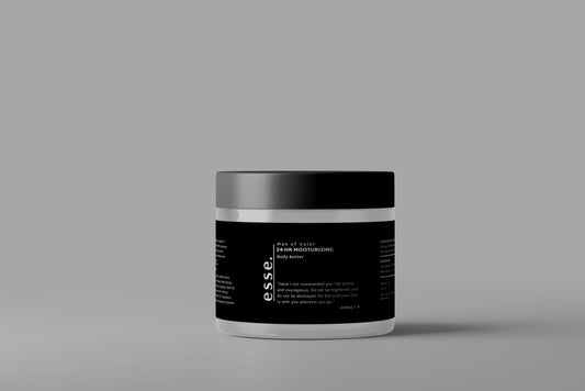Luxury travel body butter for men – hydration on the go