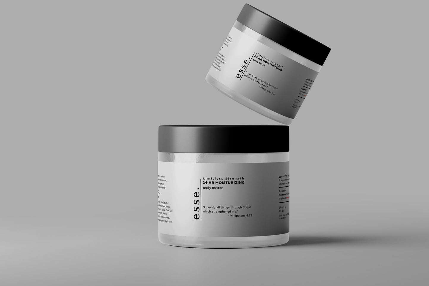 Masculine skincare body butter – long-lasting hydration for men